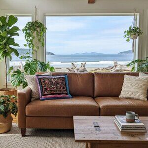 Vintage South American Embroidered Throw Pillow Sham